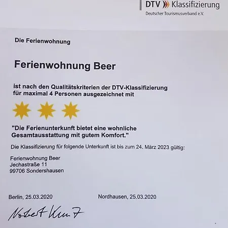Ferienwohnung Beer アパート *